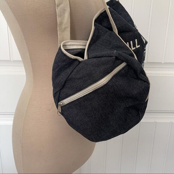 🎉HOST PICK🎉 Denim Will Workout for Cupcakes Duffel Bag - Picture 5 of 8